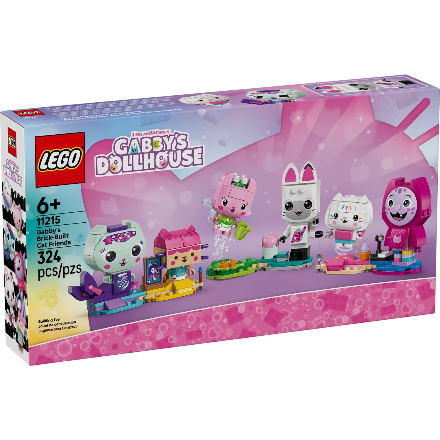 ليجو 11215 بيت الدمى غابي القطط المبنية مكعبات التركيب LEGO