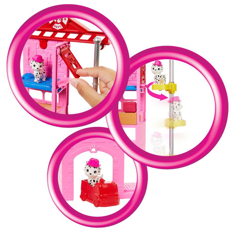 باربي العاب وعروسة رجل الاطفاء دمية مع اكسسوارات Barbie