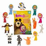 ماشا والدب مجسمات متنوعة شخصيات كرتونية Masha and the Bear