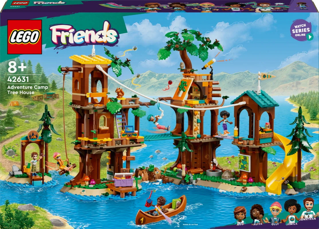 ليجو 42631 فريندز بيت الشجرة مكعبات التركيب LEGO