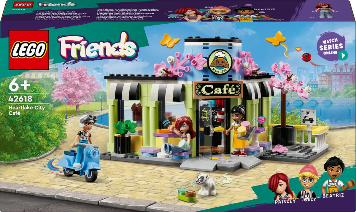 ليجو 42618 فريندز هارت ليك سيتي كافيه مكعبات التركيب LEGO