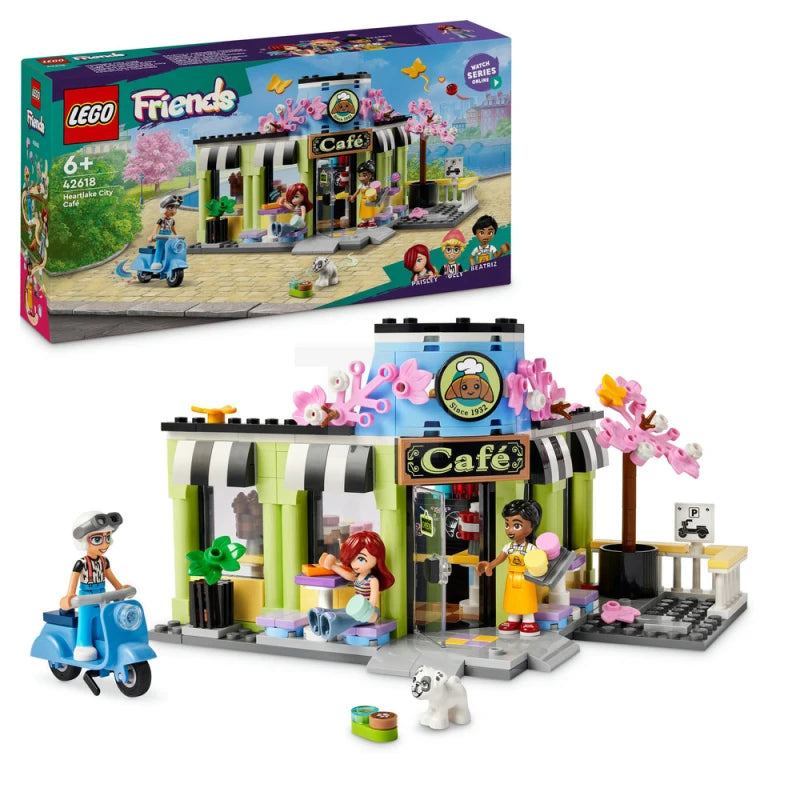 ليجو 42618 فريندز هارت ليك سيتي كافيه مكعبات التركيب LEGO
