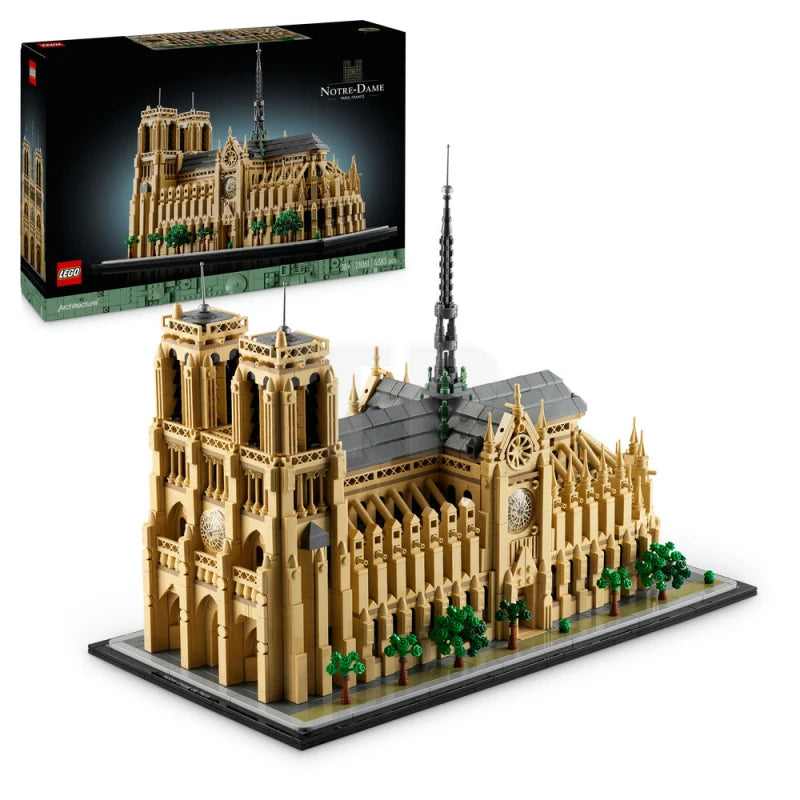 ليجو مكعبات بناء نوتردام باريس مكعبات التركيب LEGO