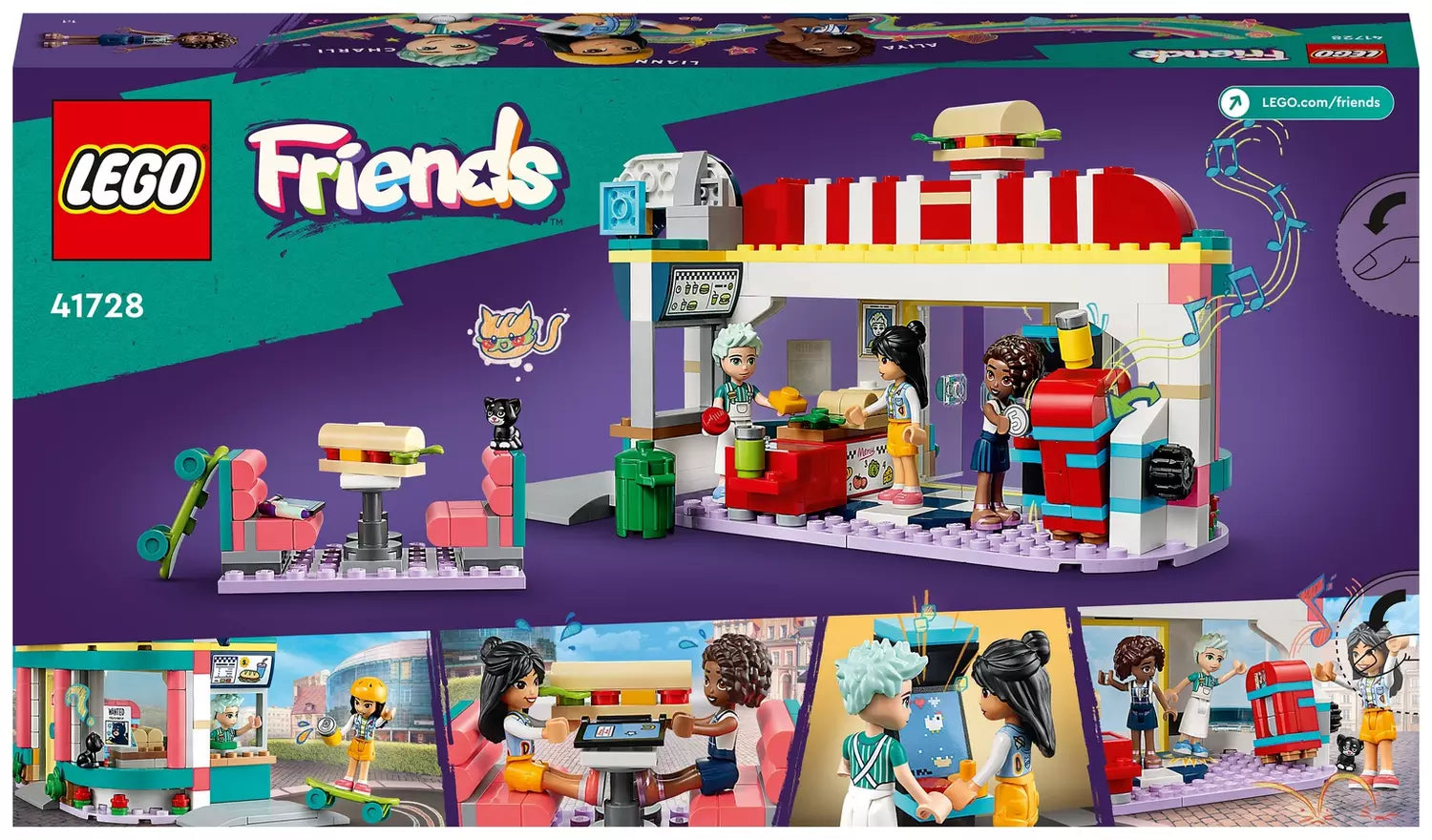ليجو فريندز مطعم وسط المدينة هارت ليك مكعبات التركيب LEGO