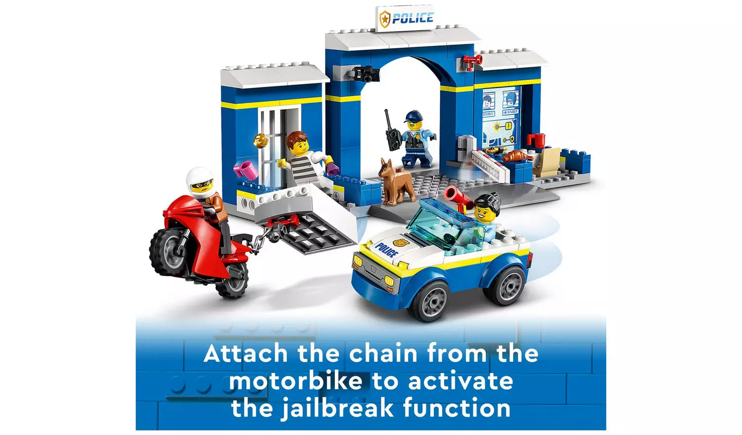 ليجو سيتي مطاردة قسم الشرطة مكعبات التركيب LEGO
