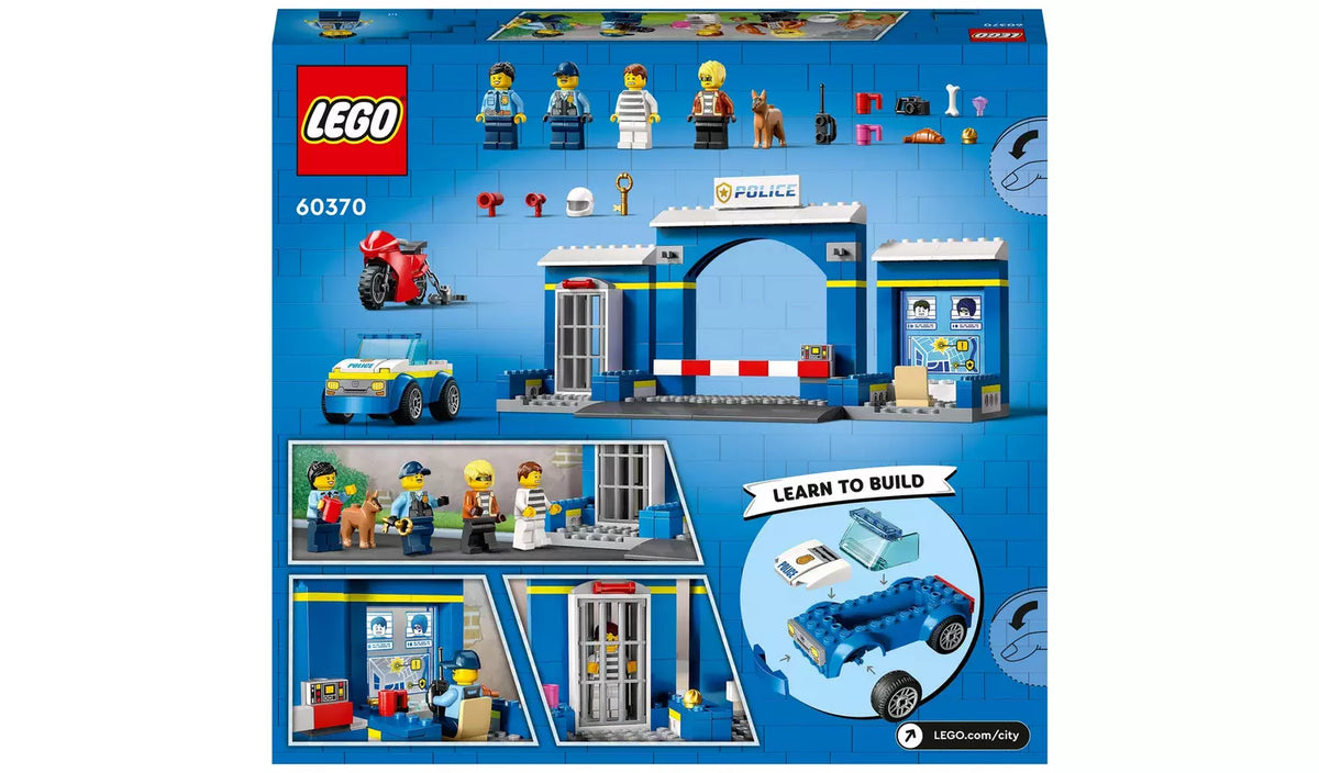 ليجو سيتي مطاردة قسم الشرطة مكعبات التركيب LEGO