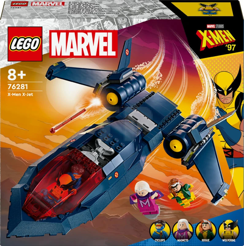 ليجو مكعبات بناء طائرة إكس جيت مكعبات التركيب LEGO