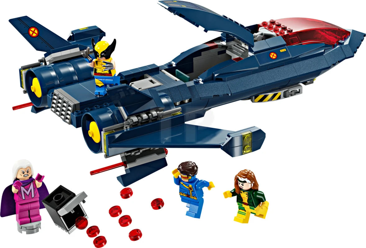 ليجو مكعبات بناء طائرة إكس جيت مكعبات التركيب LEGO