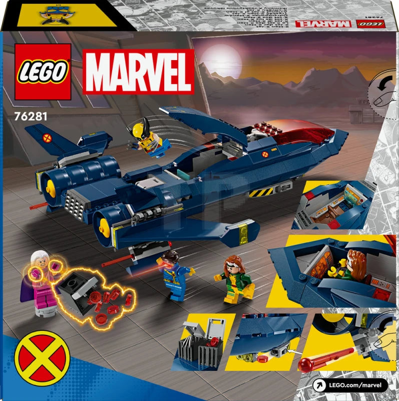 ليجو مكعبات بناء طائرة إكس جيت مكعبات التركيب LEGO
