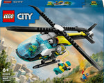 ليجو 60405 سيتي مروحية إنقاذ الطوارئ مكعبات التركيب LEGO