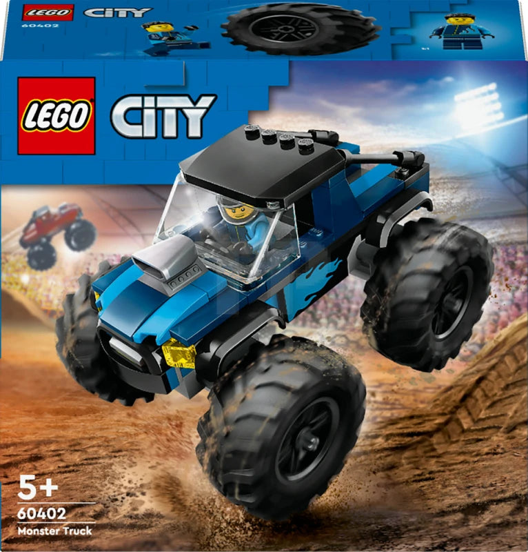 ليجو 60402 سيتي شاحنة الوحش الزرقاء مكعبات التركيب LEGO