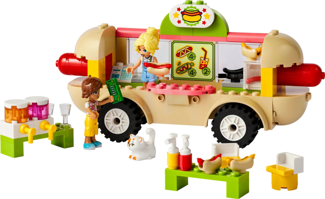 ليجو 42633 فريندز شاحنة النقانق مكعبات التركيب LEGO