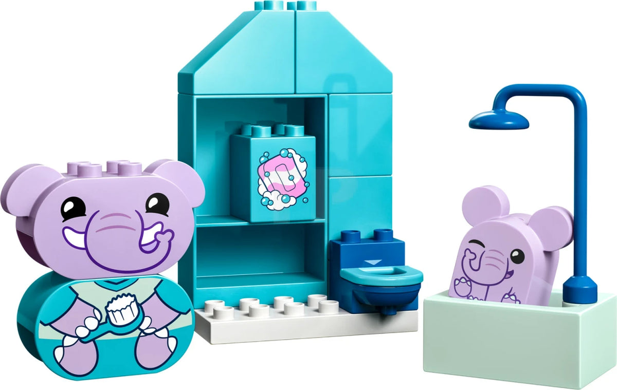 ليجو مكعبات وقت الاستحمام مكعبات التركيب LEGO