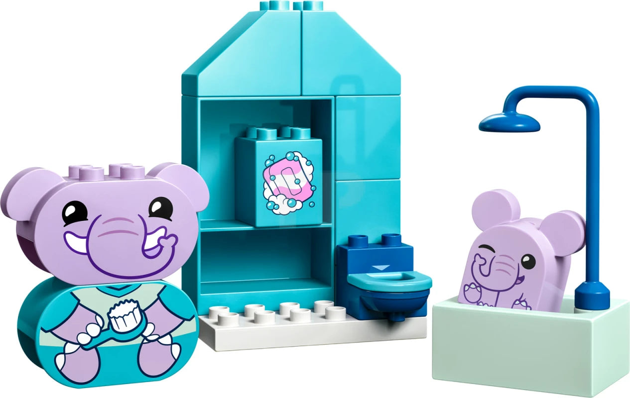 ليجو مكعبات وقت الاستحمام مكعبات التركيب LEGO