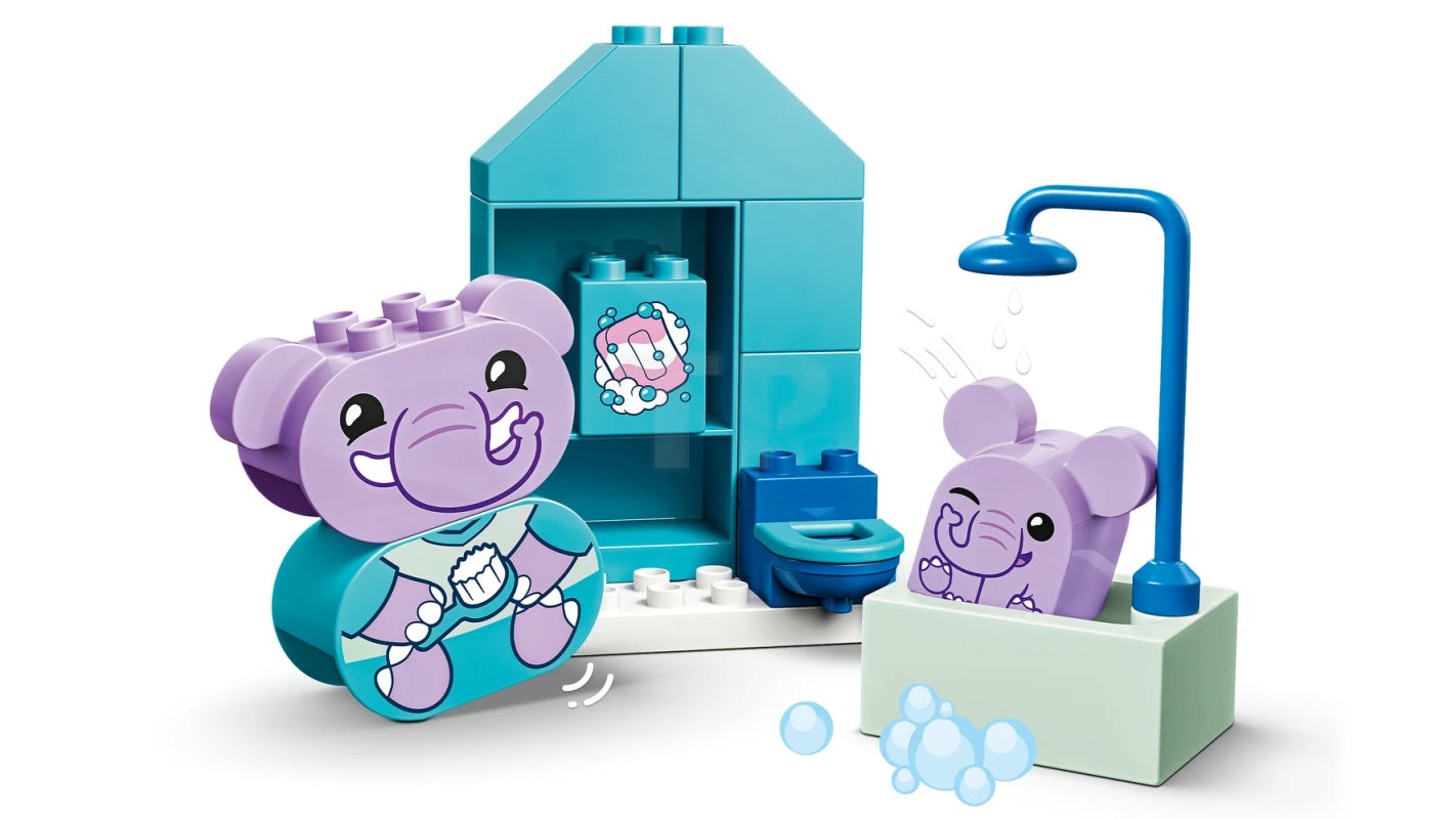 ليجو مكعبات وقت الاستحمام مكعبات التركيب LEGO