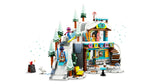 ليجو مكعبات بناء منحدر التزلج والمقهى مكعبات التركيب LEGO