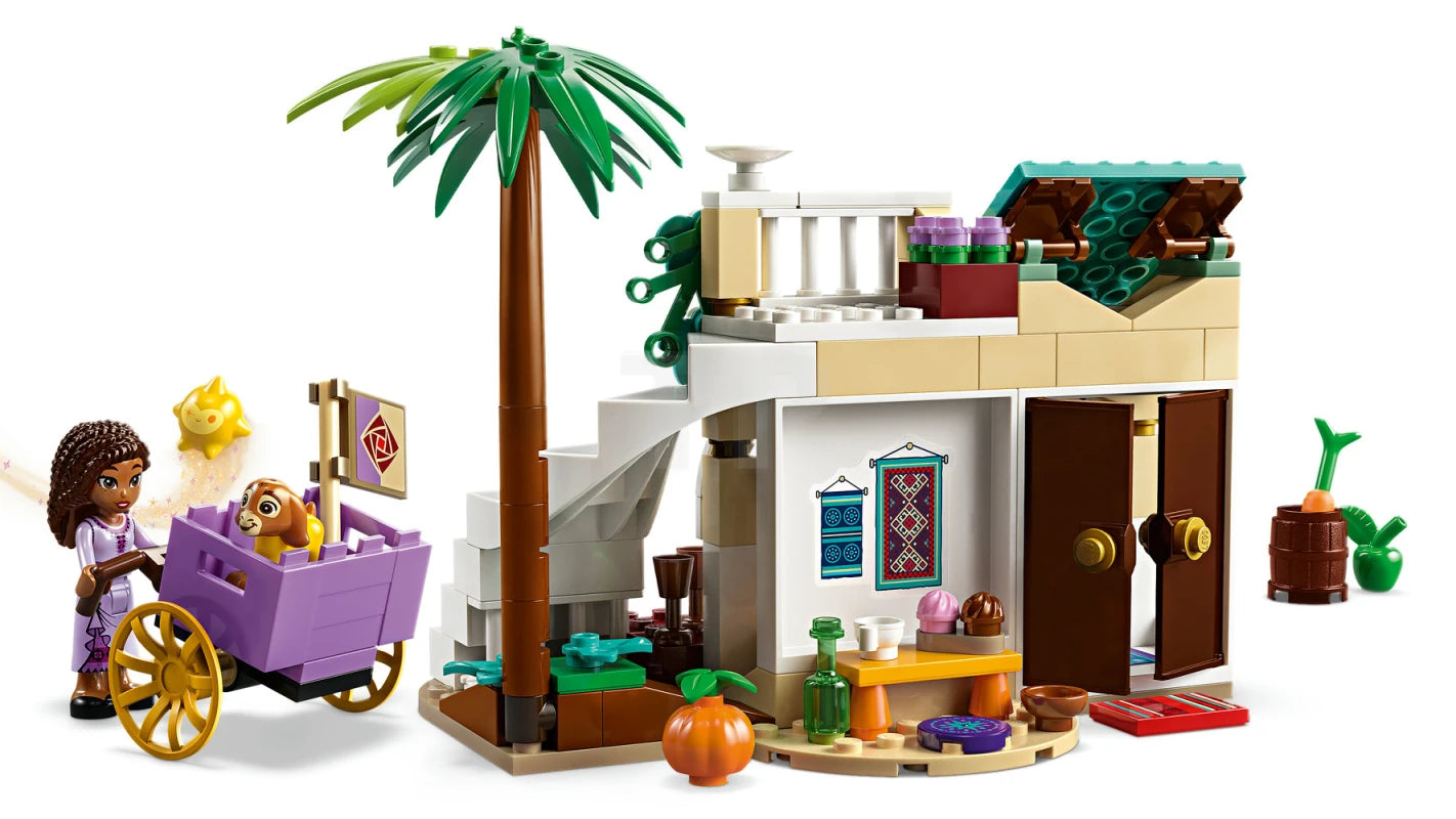 ليجو مكعبات بناء مدينة الاميرة اشا مكعبات التركيب LEGO