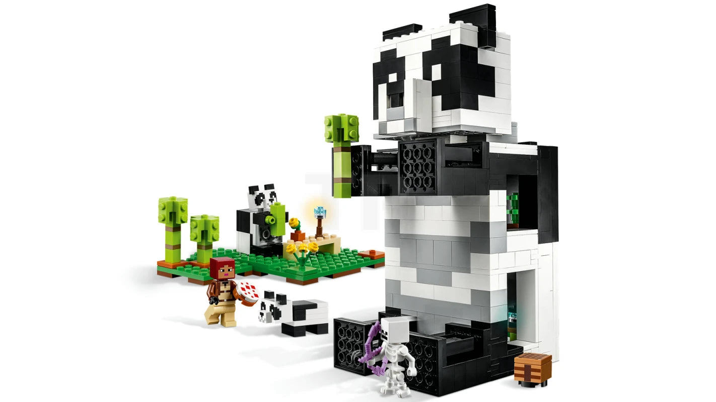 ليجو مكعبات بناء ملجأ الباندا مكعبات التركيب LEGO