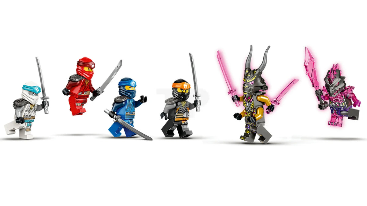 ليجو مكعبات بناء معبد الملك الكريستالي مكعبات التركيب LEGO