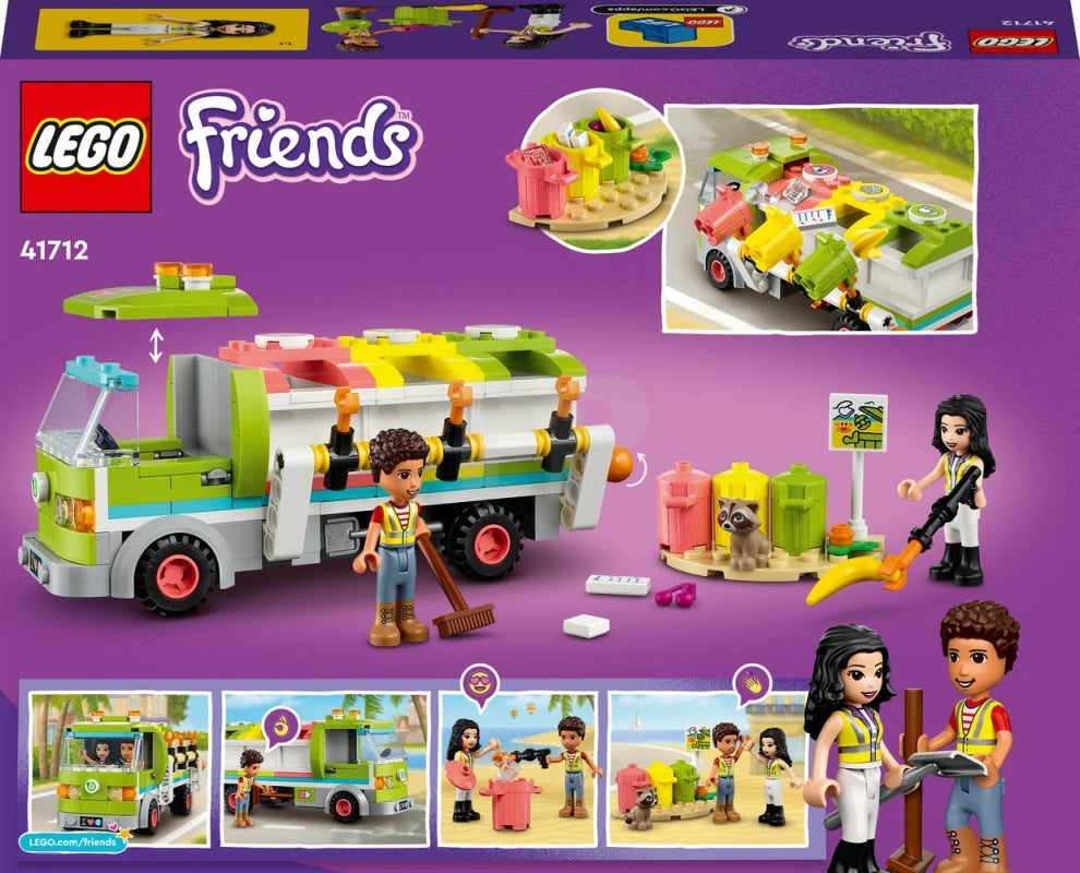 ليجو مكعبات بناء شاحنة إعادة التدوير مكعبات التركيب LEGO