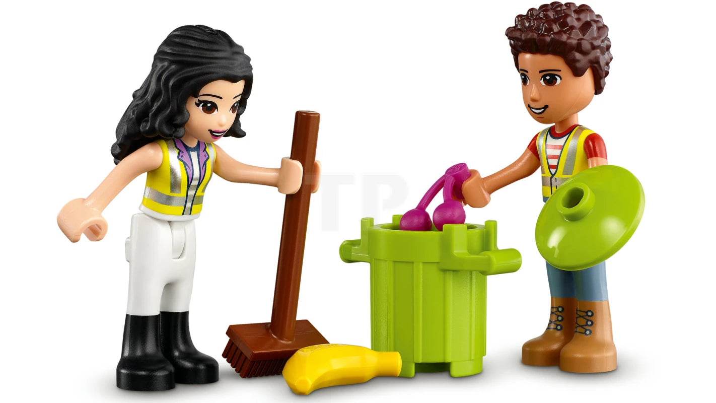 ليجو مكعبات بناء شاحنة إعادة التدوير مكعبات التركيب LEGO