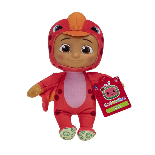 كوكوميلون نينا ديناصور أحمر قطني 20سم الالعاب القطنية CoComelon