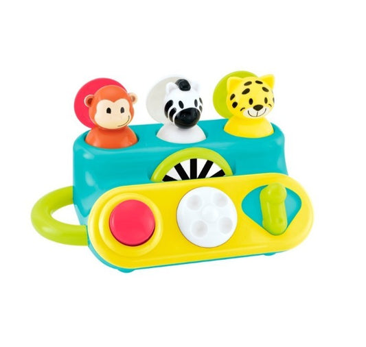 التعليم المبكر ادو لعبة حيوانات الغابة المنبثقة مواليد تفاعلي ELC