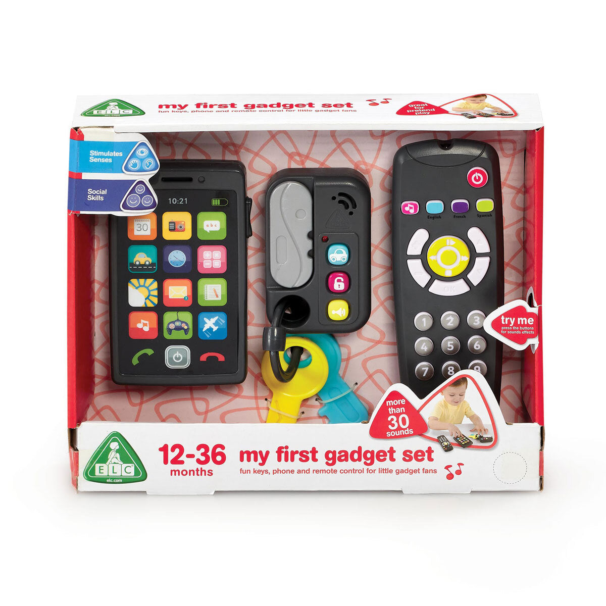 التعليم المبكر مجموعة أدواتي الأولى السيارات ريموت كنترول ELC