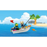 لبجو انيمال كروسينج لعبة مكعبات بناء كابنز ايلاند بوت تور مكعبات التركيب LEGO