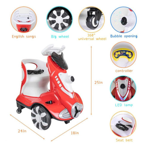 سكوتر كهربائي رباعي العجلات بإضاءة متنوع سكوتر كهربائي LOCAL