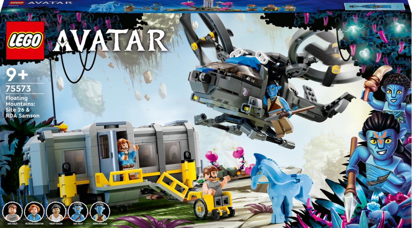 ليجو مكعبات بناء أفاتار الجبال الطافية مكعبات التركيب LEGO