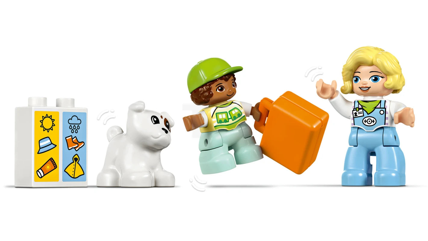 ليجو قطار المغامرة التفاعلي مكعبات التركيب LEGO