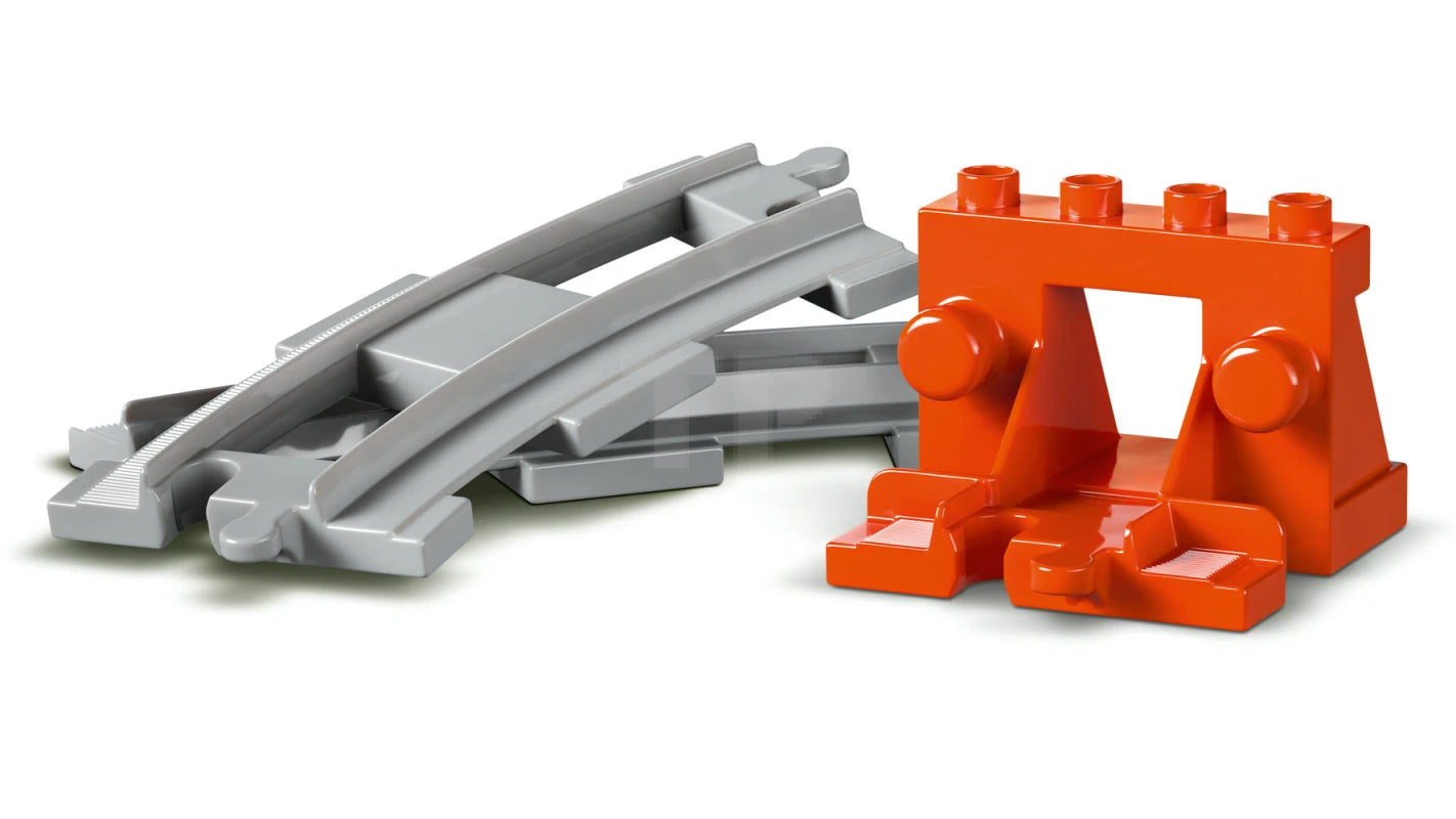 ليجو نفق القطار ومساراته مكعبات التركيب LEGO