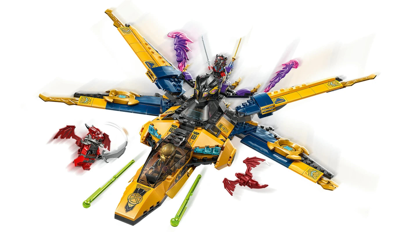 ليجو مكعبات بناء راس ونفاثة العواصف الخارقة مكعبات التركيب LEGO