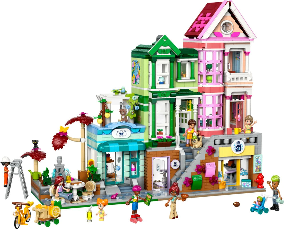 ليجو شقق ومتاجر هارتليك سيتي مكعبات التركيب LEGO