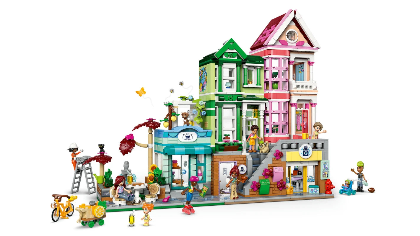 ليجو شقق ومتاجر هارتليك سيتي مكعبات التركيب LEGO