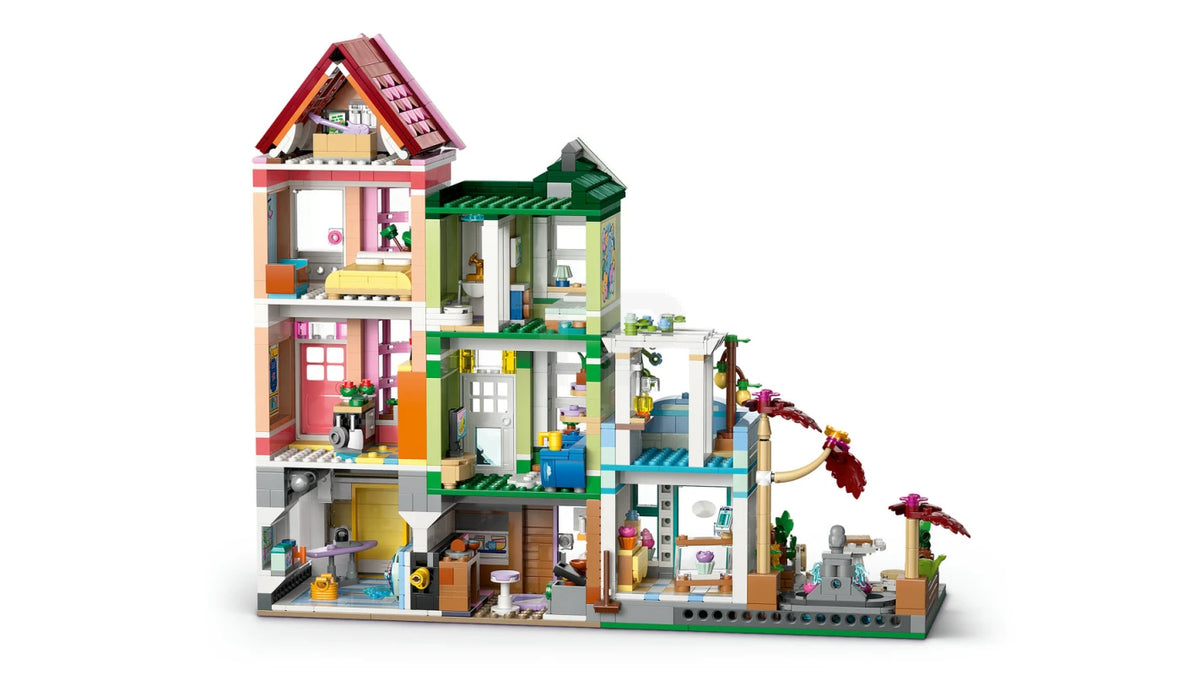 ليجو شقق ومتاجر هارتليك سيتي مكعبات التركيب LEGO