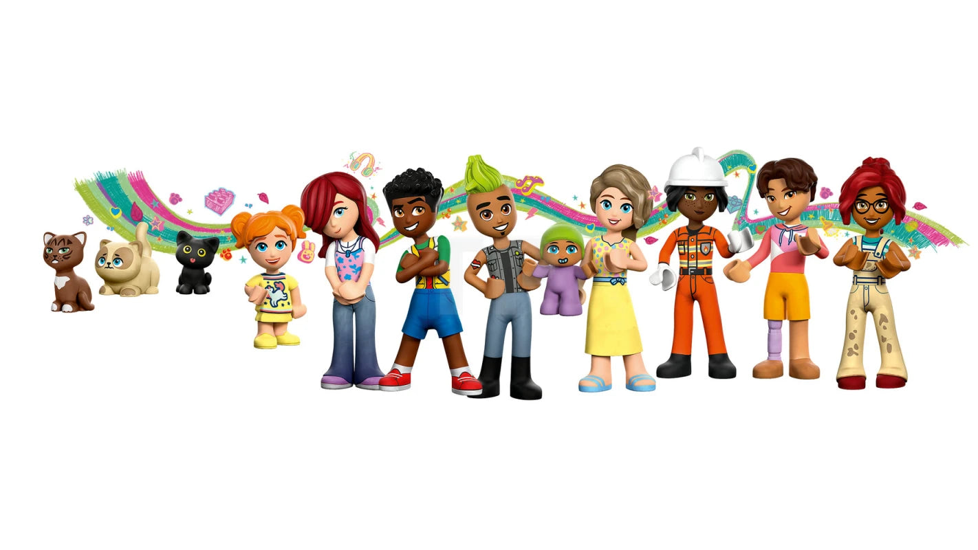 ليجو شقق ومتاجر هارتليك سيتي مكعبات التركيب LEGO