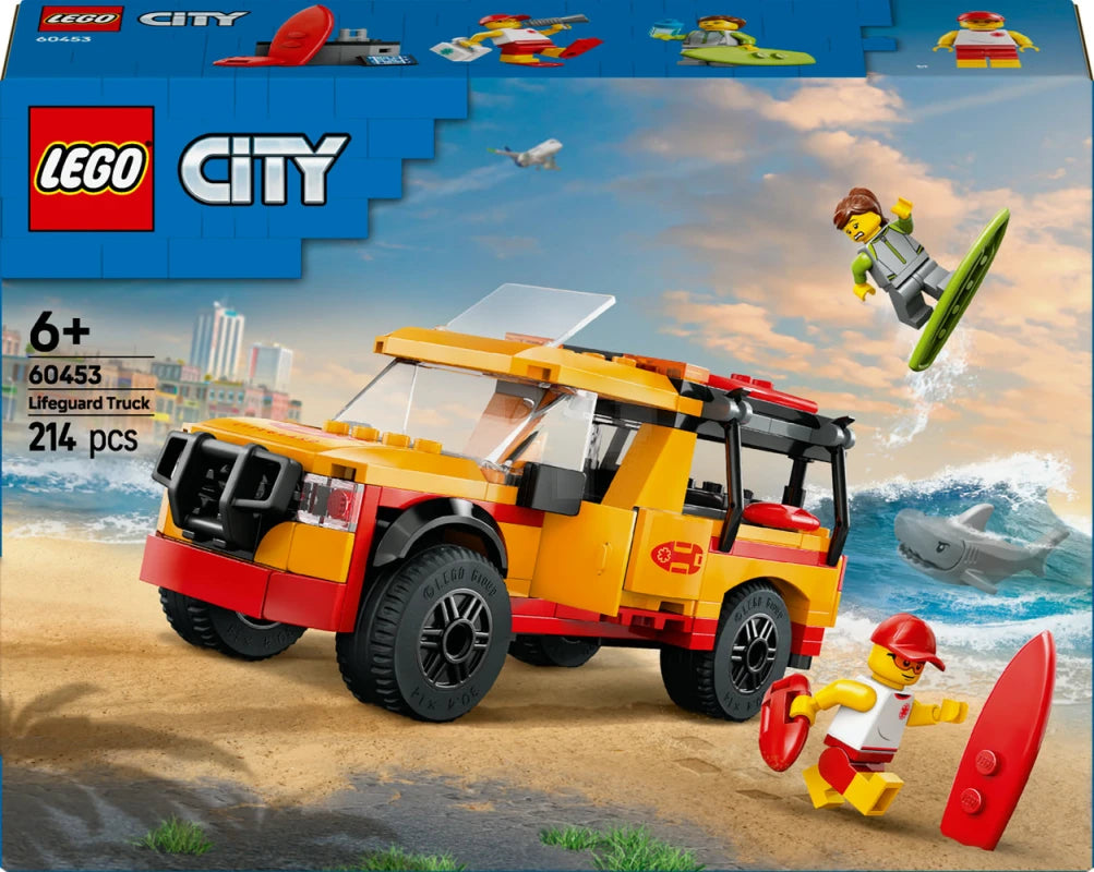 ليجو 60453 سيتي شاحنة عامل الإنقاذ مكعبات التركيب LEGO