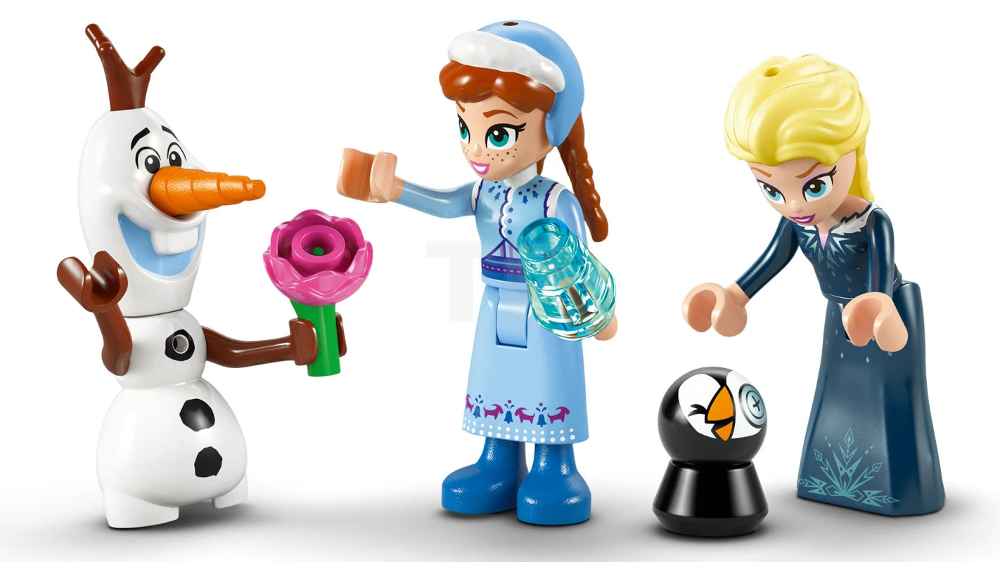 ليجو قلعة ديزني أرينديل المجمدة مكعبات التركيب LEGO