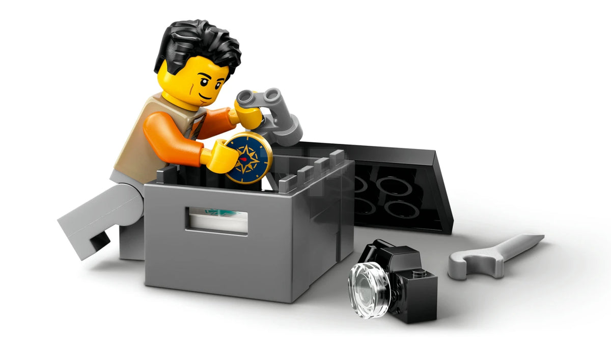 ليجو شاحنة جبلية رباعية الدفع مكعبات التركيب LEGO