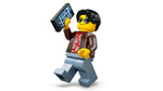 ليجو مكعبات بناء سيارة رياضية حمراء مكعبات التركيب LEGO