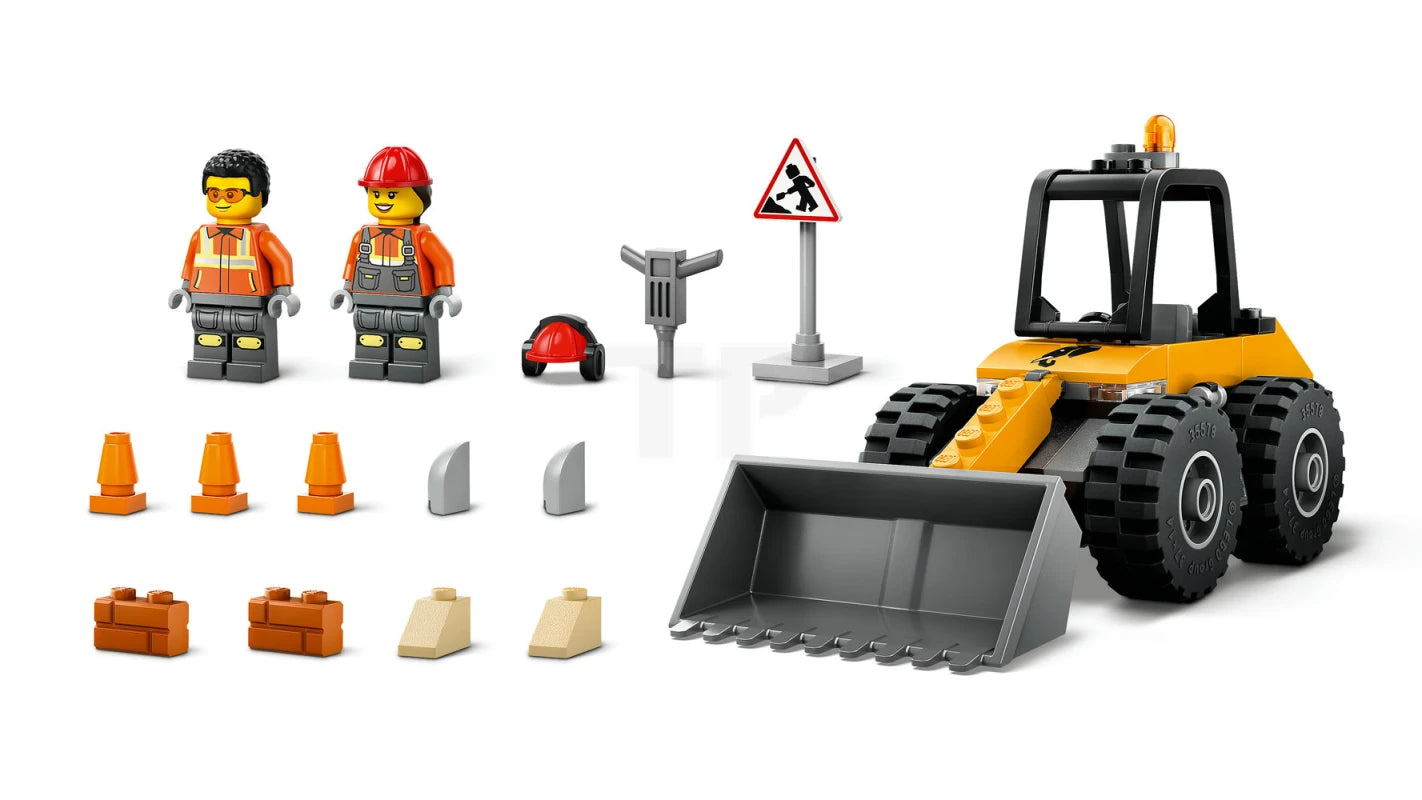 ليجو مكعبات بناء مركبة جرافة البناء مكعبات التركيب LEGO