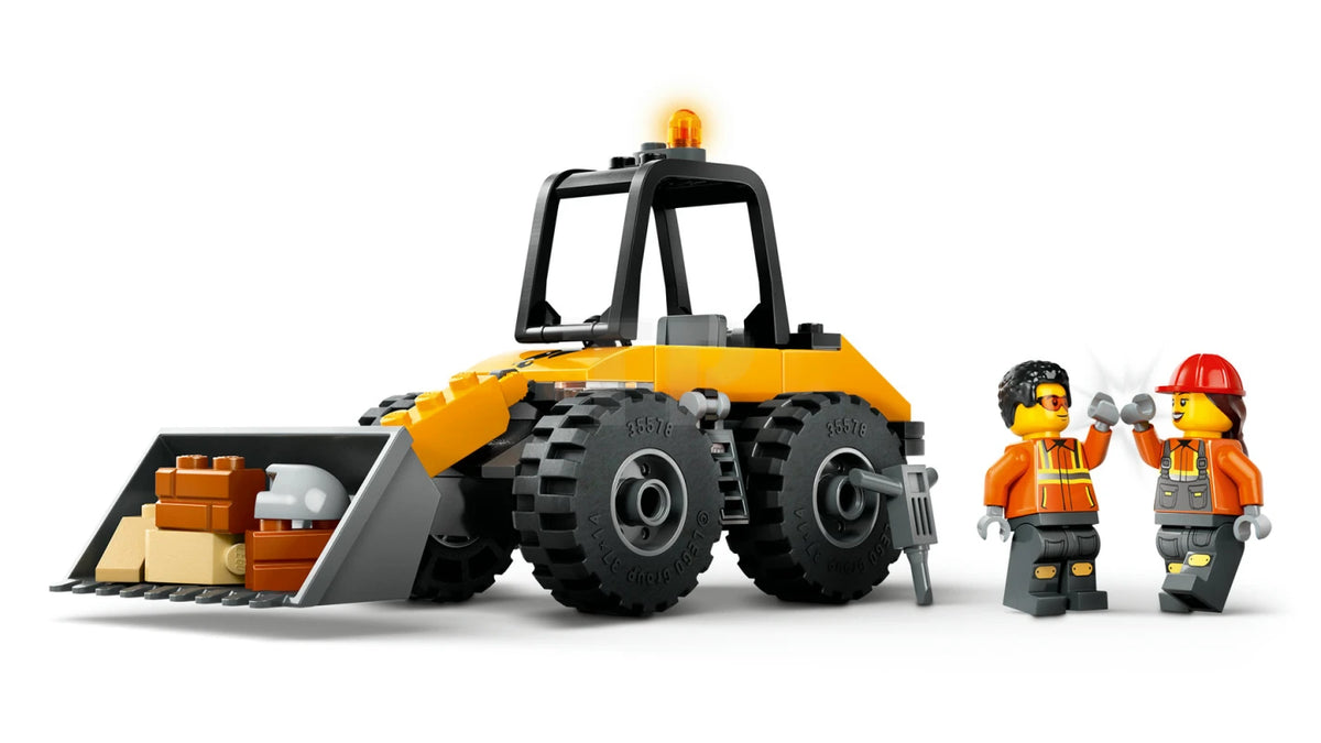 ليجو مكعبات بناء مركبة جرافة البناء مكعبات التركيب LEGO