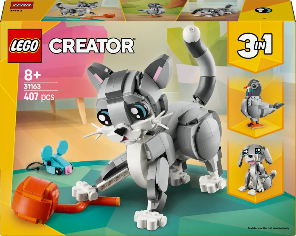 ليجو 31163 كريتور القطة مرحة مكعبات التركيب LEGO