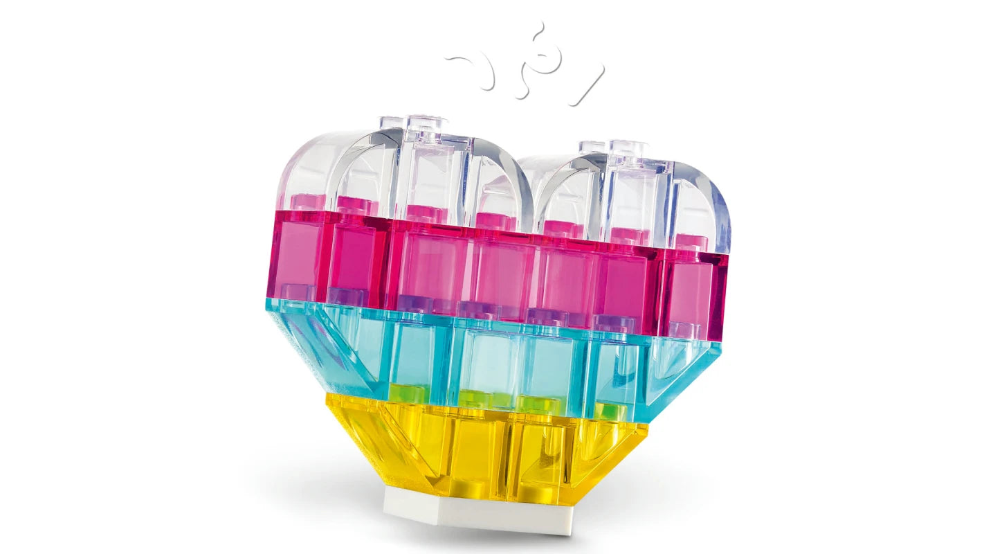 ليجو الصندوق السحري الشفاف مكعبات التركيب LEGO