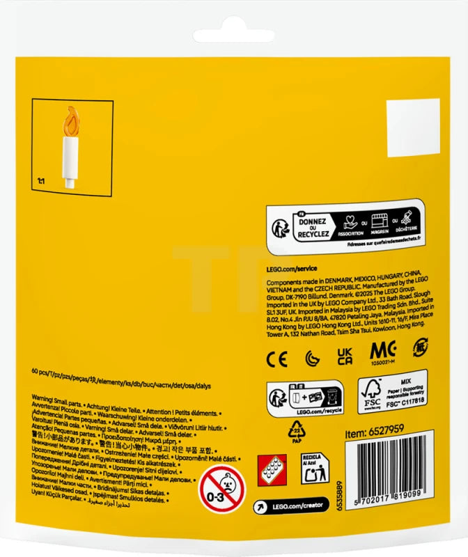 ليجو 30689 كريتور حفلة عيد الميلاد الحيوانات مكعبات التركيب LEGO