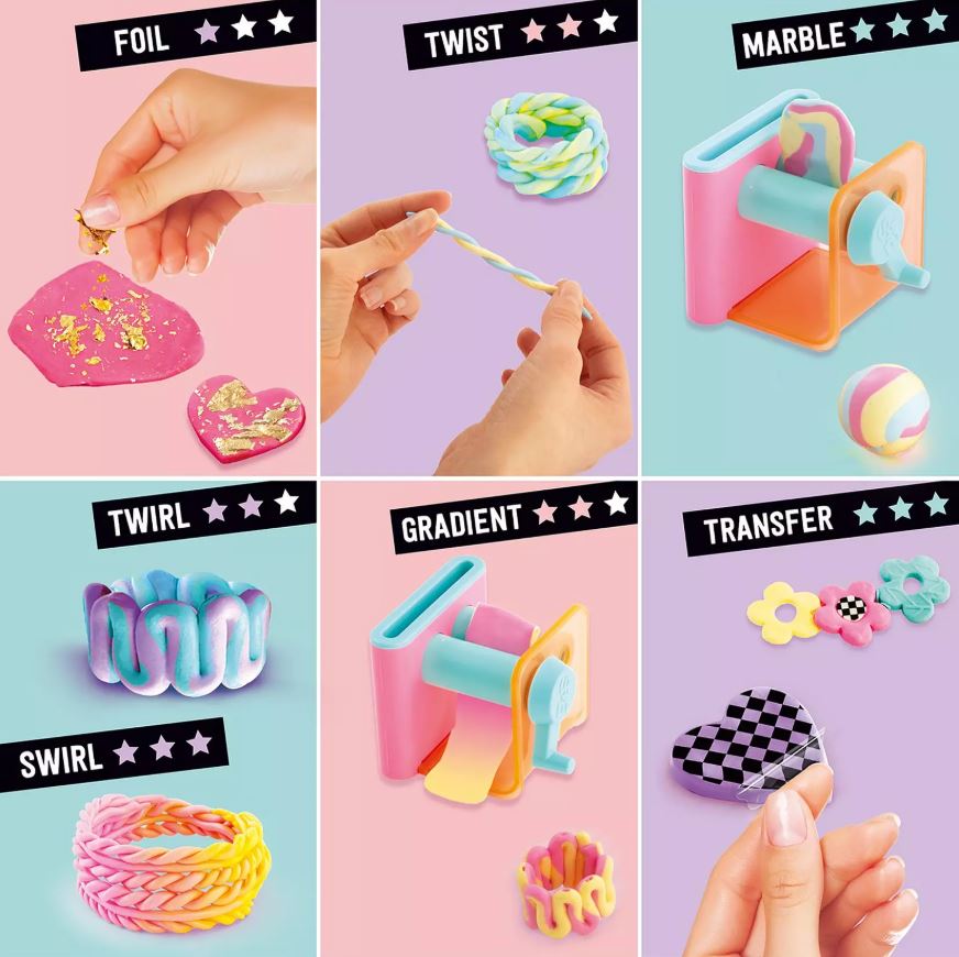 ستايل فور إيفر ألة صنع المجوهرات بالطين الخرز والاكسسوارات canal toys