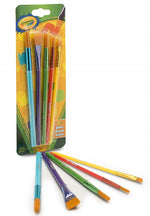 كرايولا فرش للفنون والحرف اليدوية 5 قطع رسم و تلوين Crayola