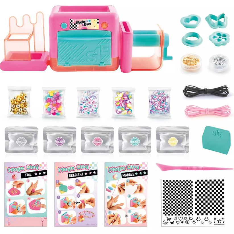 ستايل فور إيفر ألة صنع المجوهرات بالطين الخرز والاكسسوارات canal toys